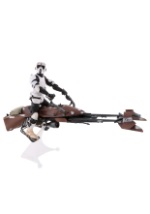 Star Wars Black Series Biker Scout with Speeder Bike alt