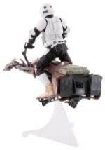 Star Wars Black Series Biker Scout with Speeder Bike 5