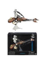 Star Wars Black Series Biker Scout with Speeder Bike package