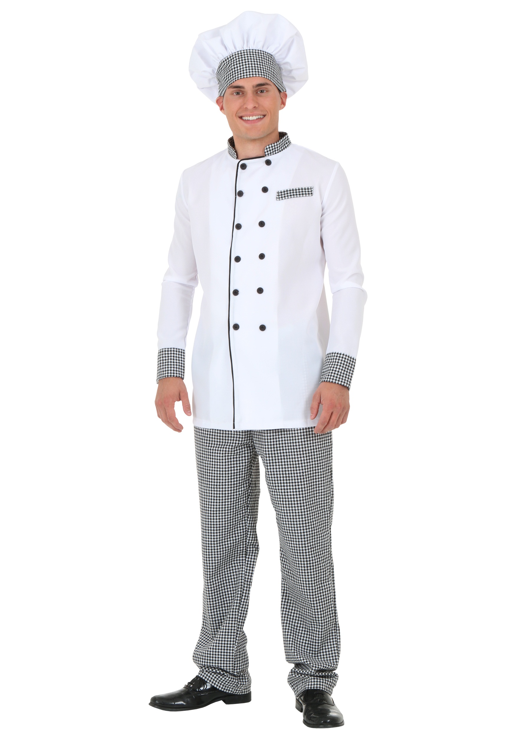 White Chef Jacket Costume For Men