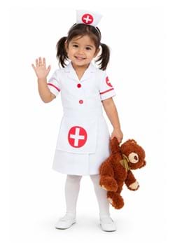 Girls Nurse Toddler Costume New Main