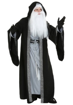 Men's Plus Size Deluxe Wizard Costume