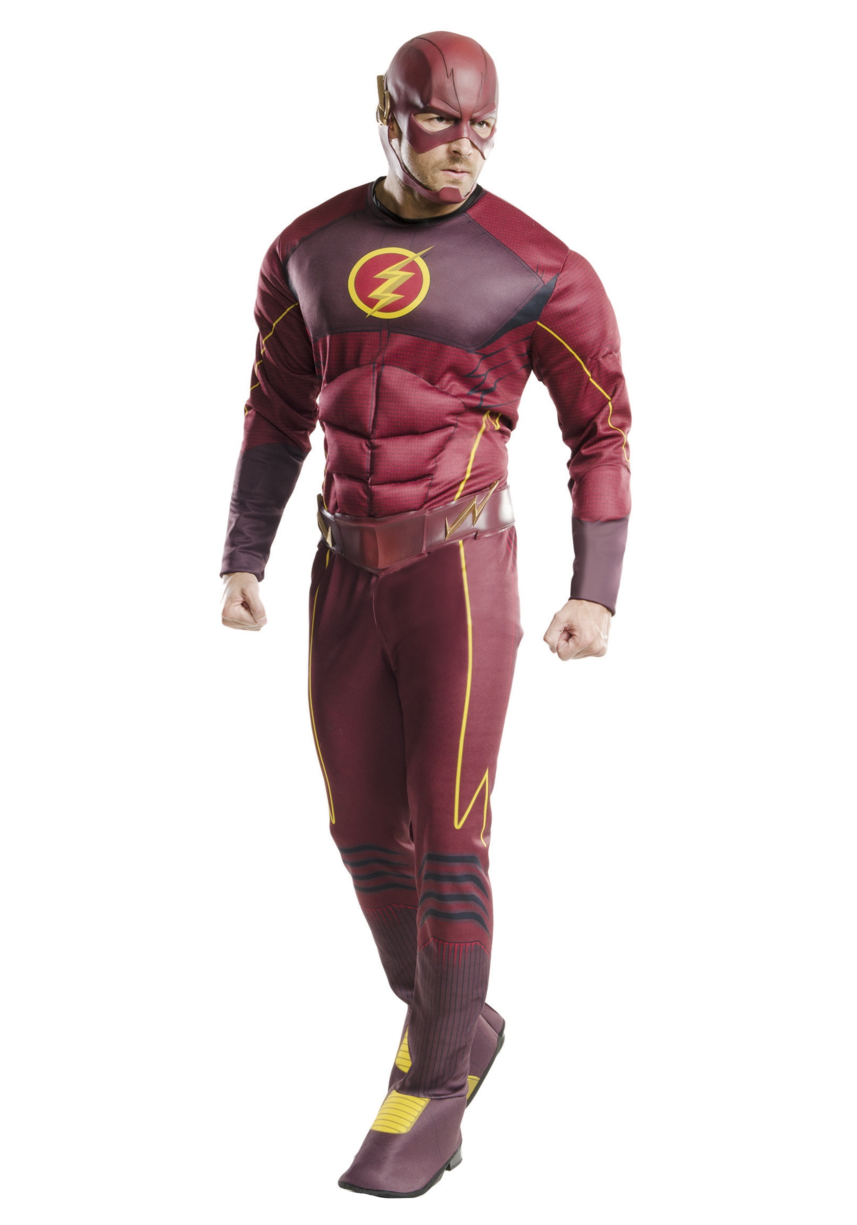 Adult Deluxe DC Comics The Flash Costume , Superhero Costumes