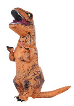 Kids Inflatable Jurassic World T Rex Costume