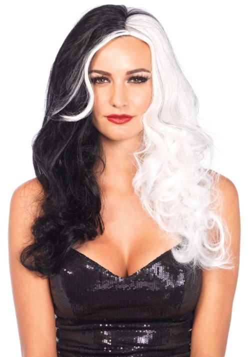 Two-Tone Long Wavy Villainess Wig