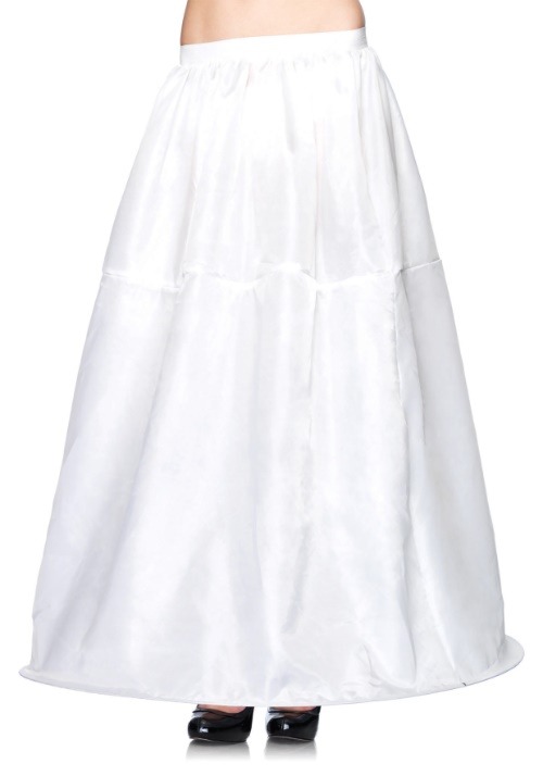 Deluxe Long Hoop Skirt for Women