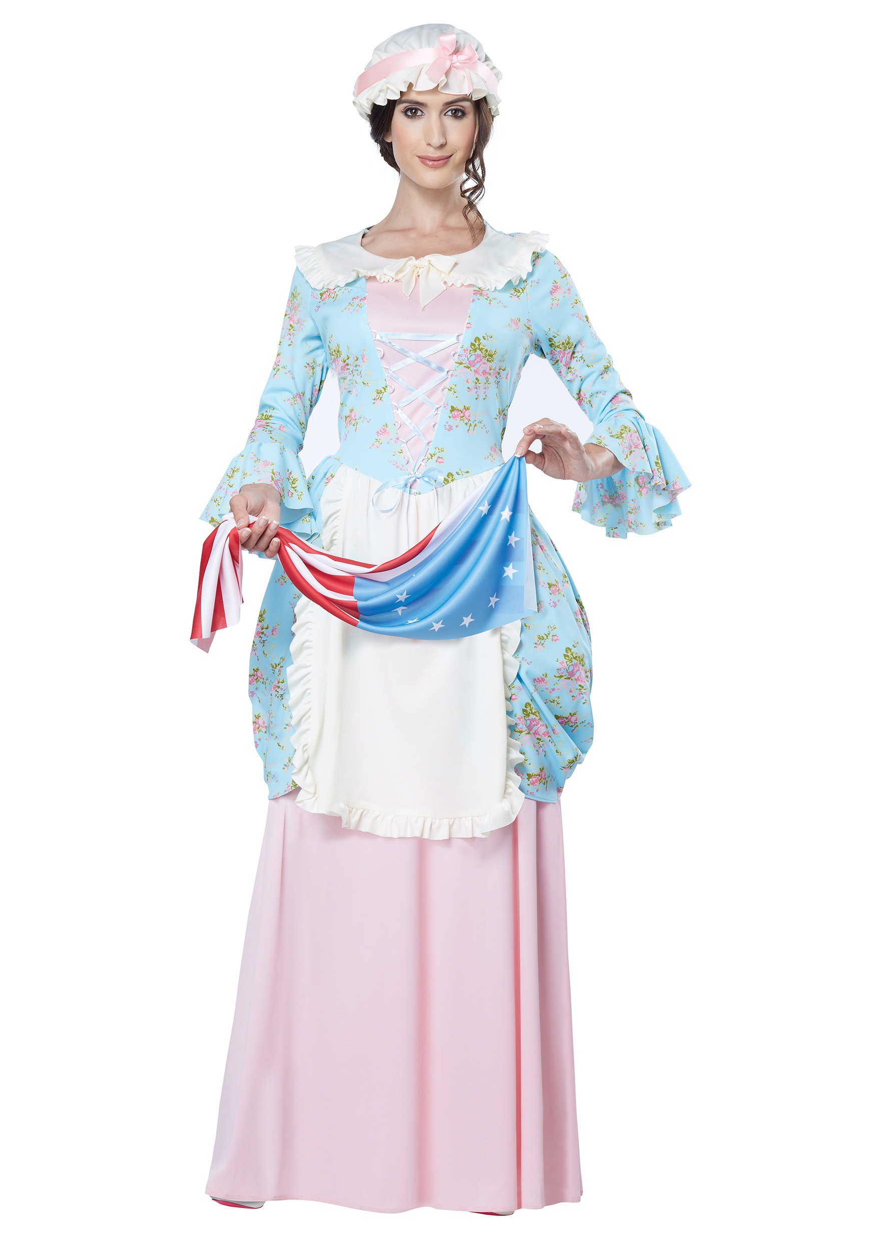 Women's Colonial Lady Costume For Adults
