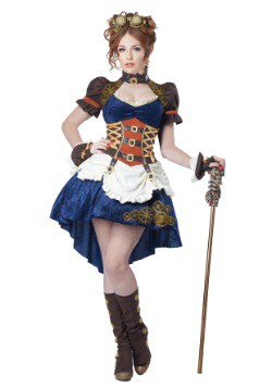 Plus Size Steampunk Fantasy Women's Costume