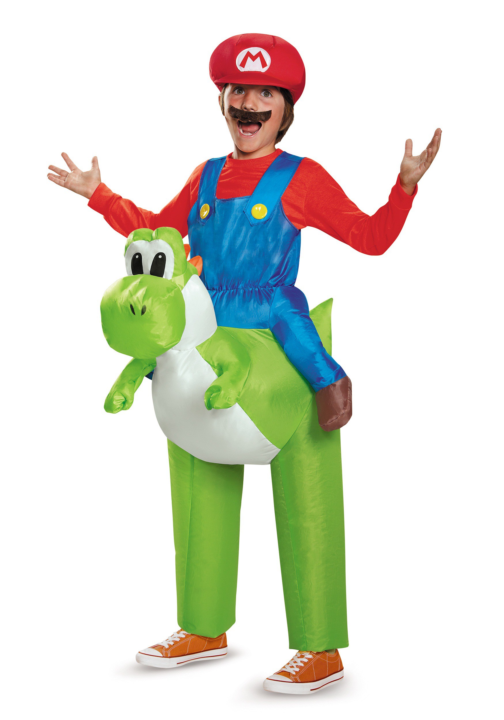 Mario Riding Yoshi Costume for Boys