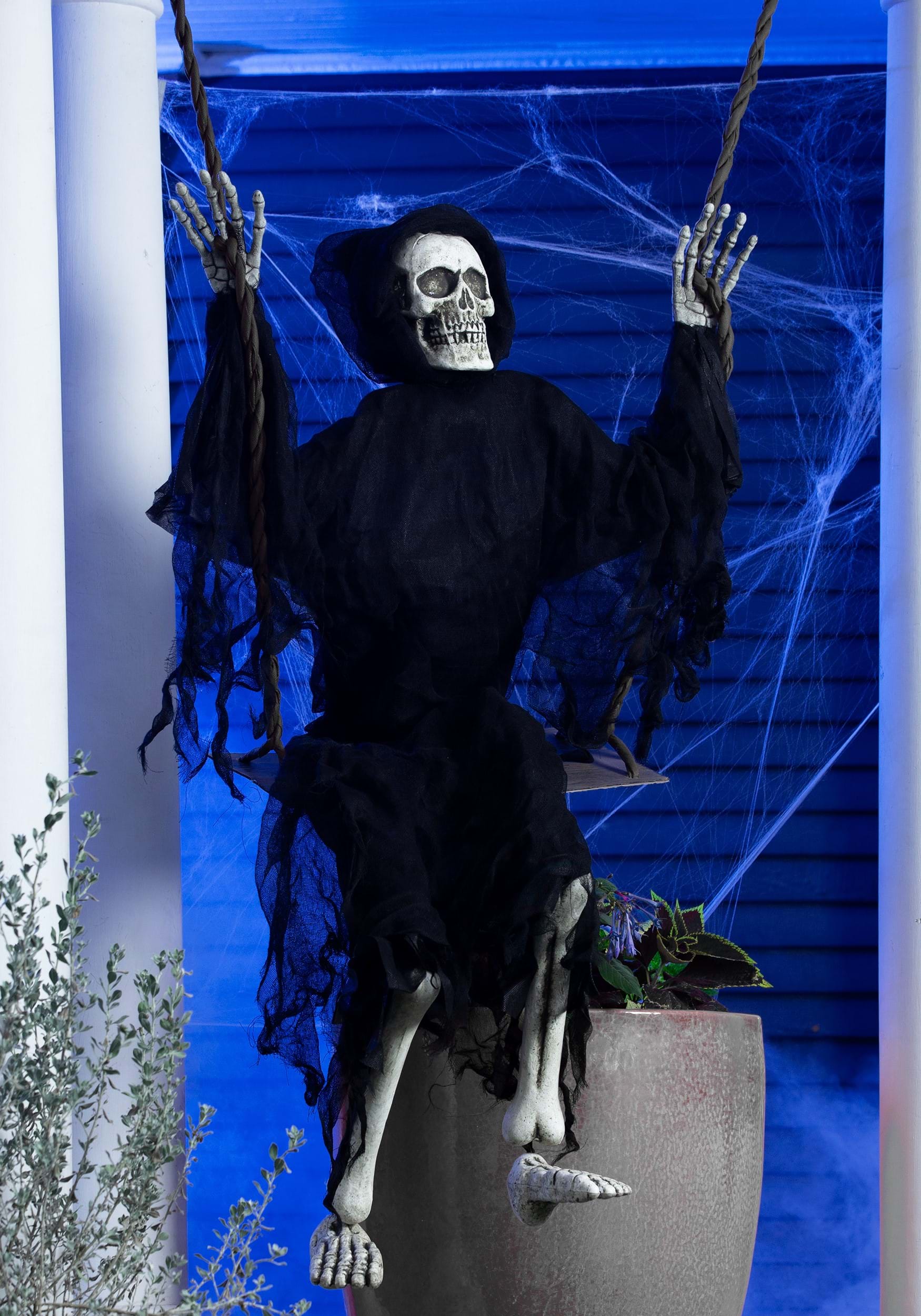 60 Inch Swinging Reaper Prop , Halloween Decoration