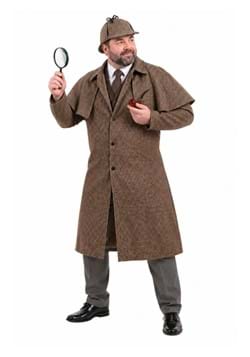 Plus Size Sherlock Holmes Costume Main 2