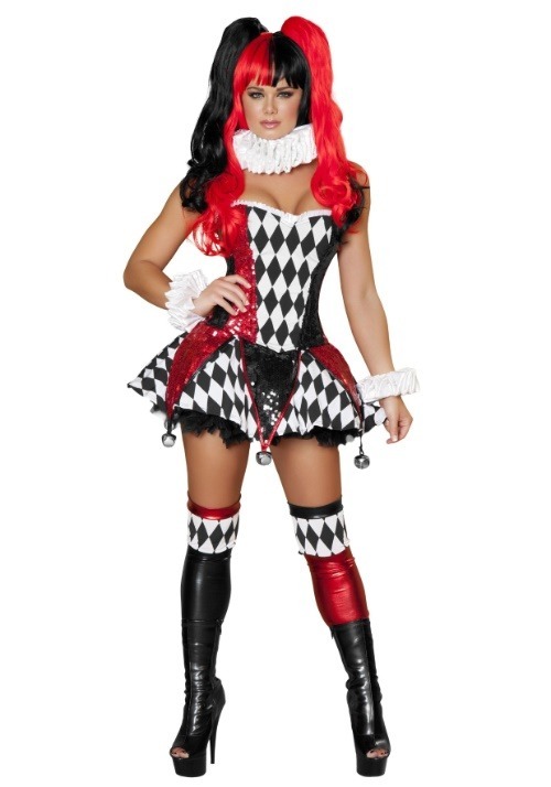 Womens Court Jester Cutie Costume