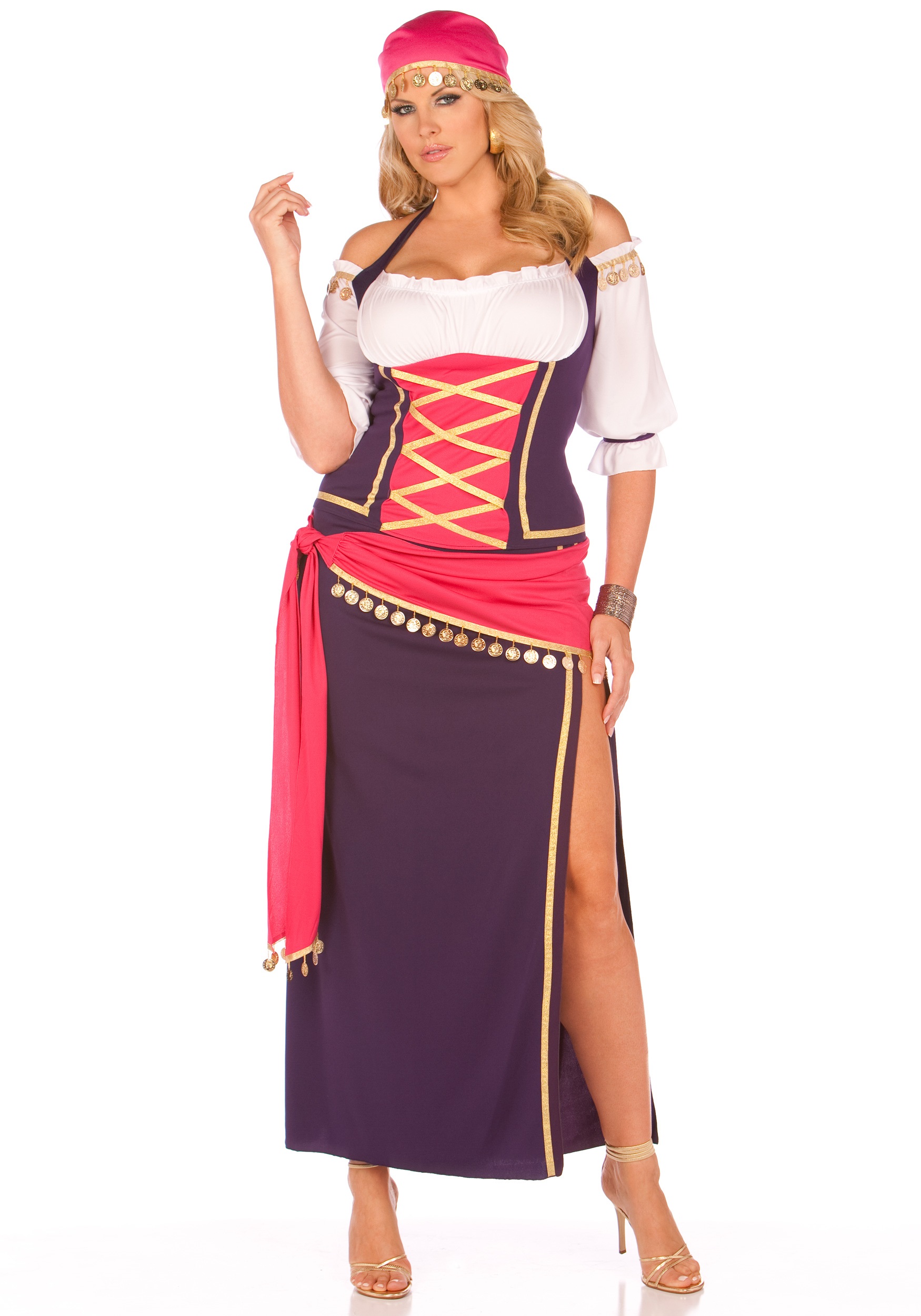 Plus Size Women's Gypsy Maiden Costume