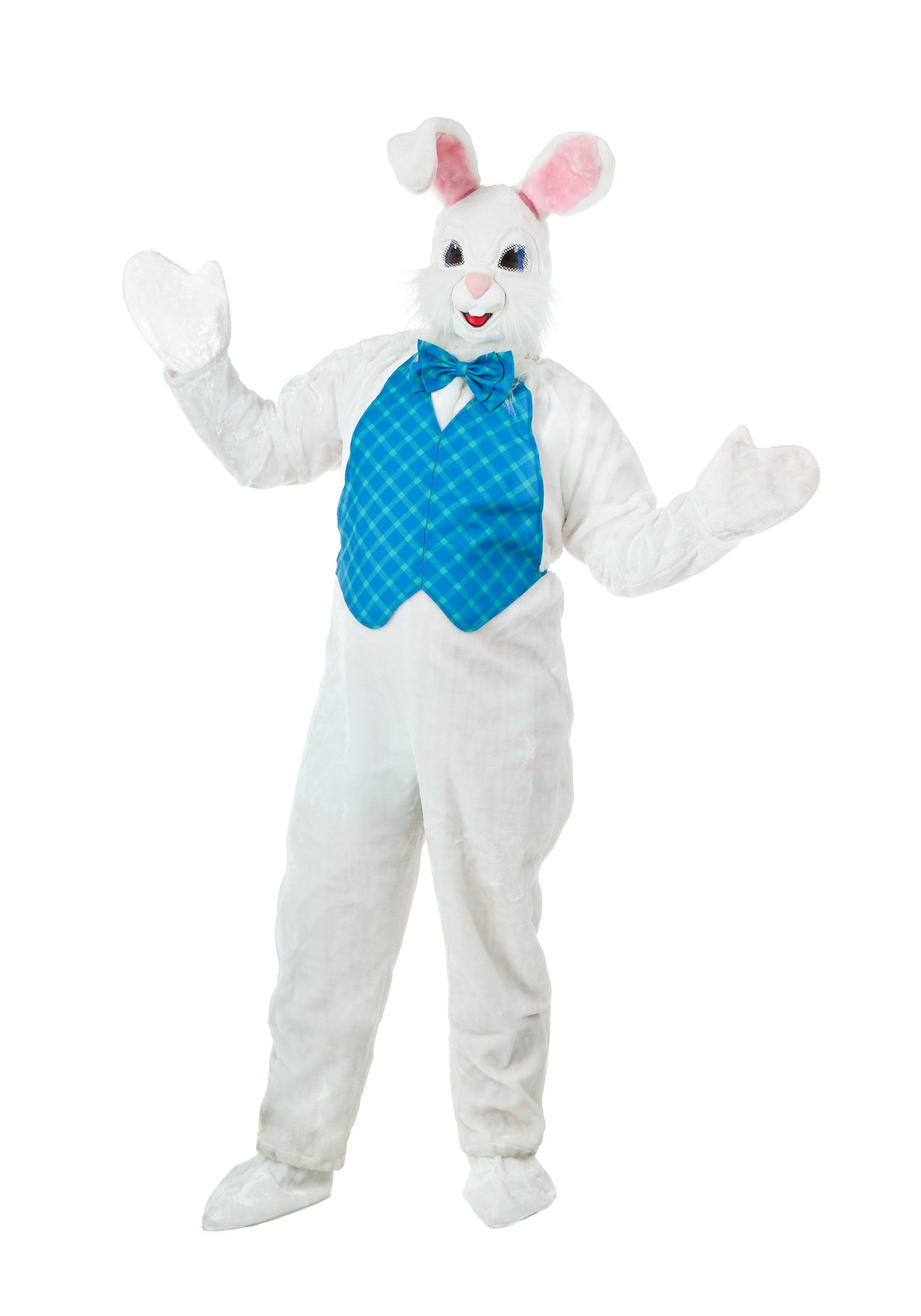 Mascot Easter Bunny Costume For Plus Size Adults , Exclusive Holiday Costumes