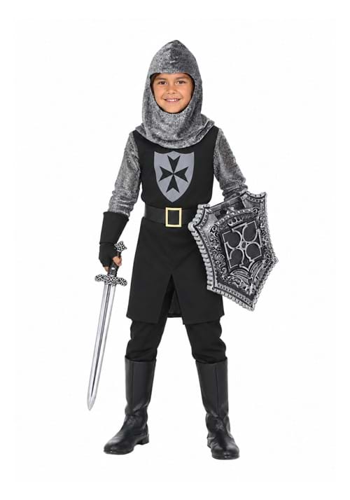 Child Black Knight Costume New Main