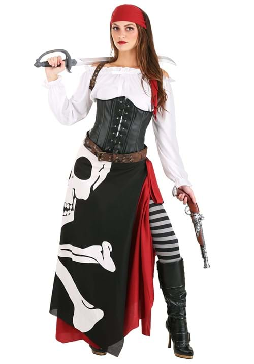 Pirate Flag Fortune Teller Costume for Women update