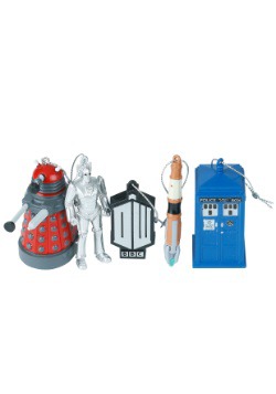Doctor Who 5pc Ornament Set
