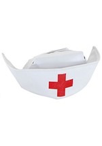 Women's White Nurse Cap