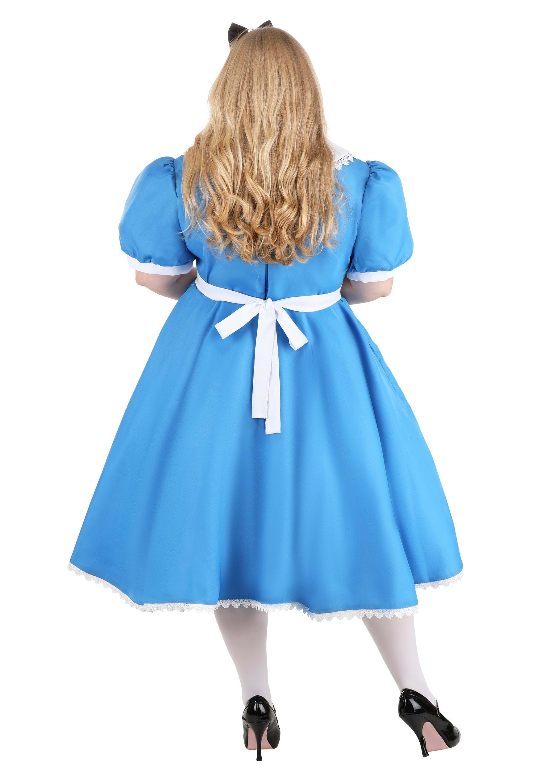 Supreme Alice Plus Size Costume For Women
