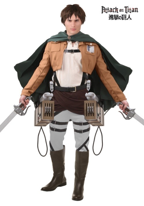 Deluxe Attack on Titan Eren Yaeger Costume 1