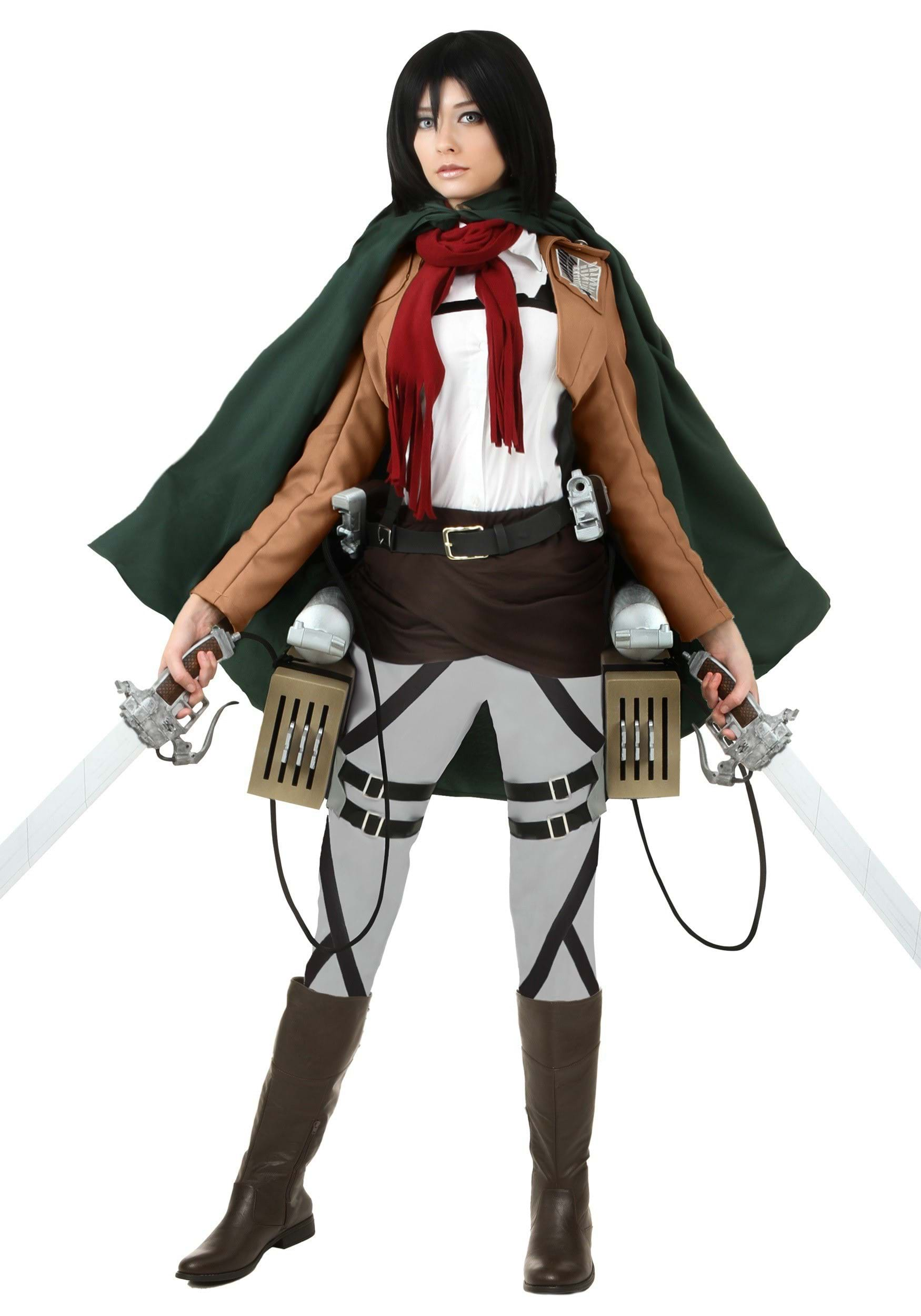 Deluxe Attack on TItan Mikasa Costume