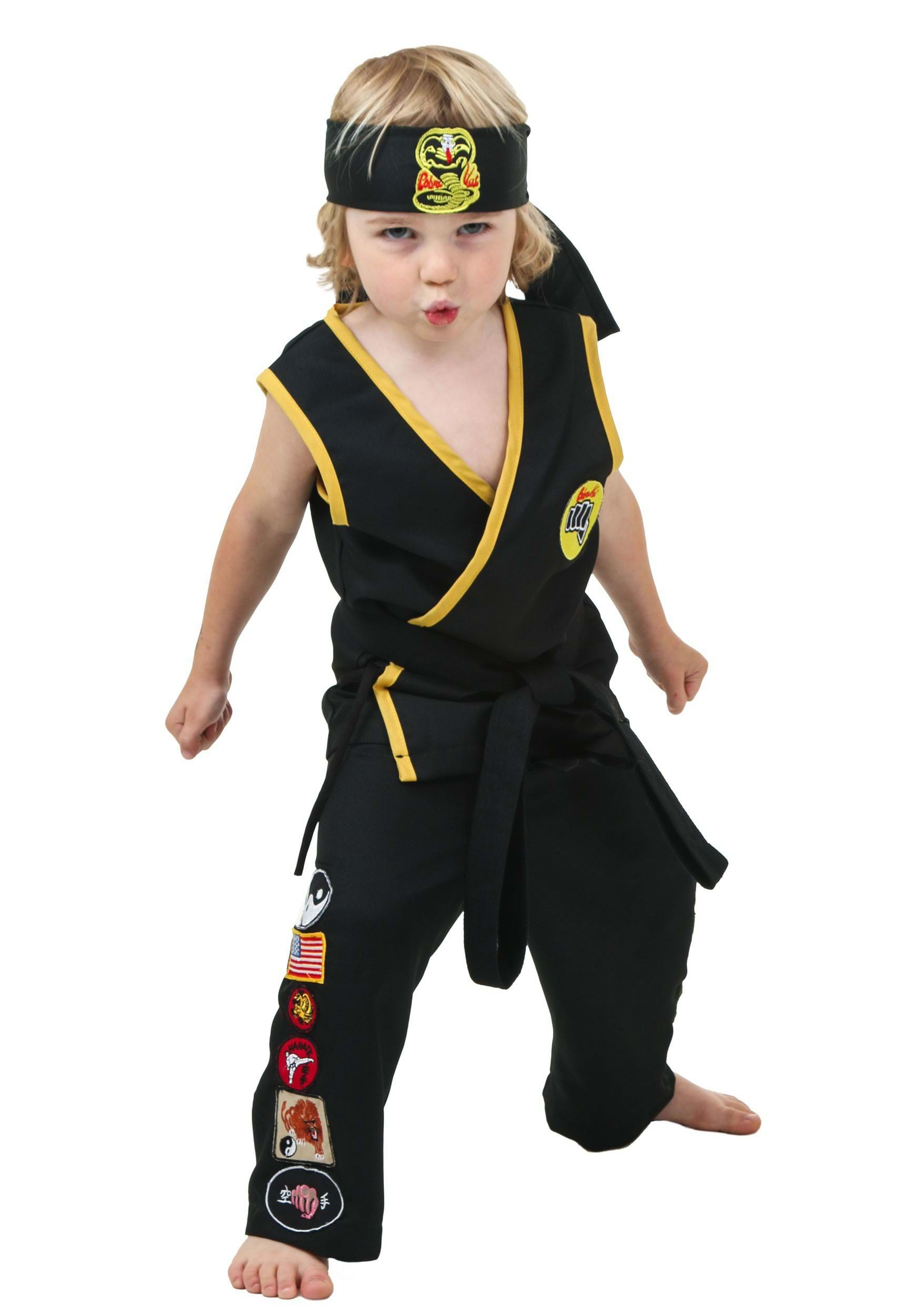 Toddler Cobra Kai Costume from The Karate Kid