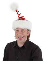 Springy Santa Costume Hat