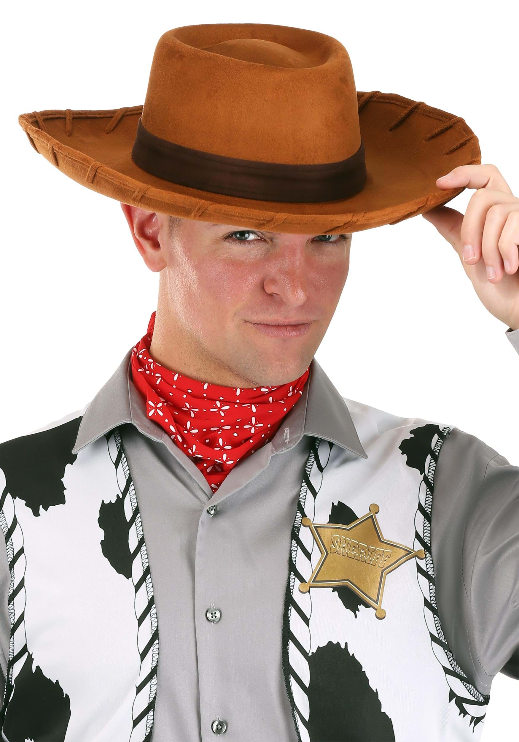 Deluxe Woody Cowboy Hat for Adults