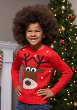 Child Reindeer Christmas Sweater