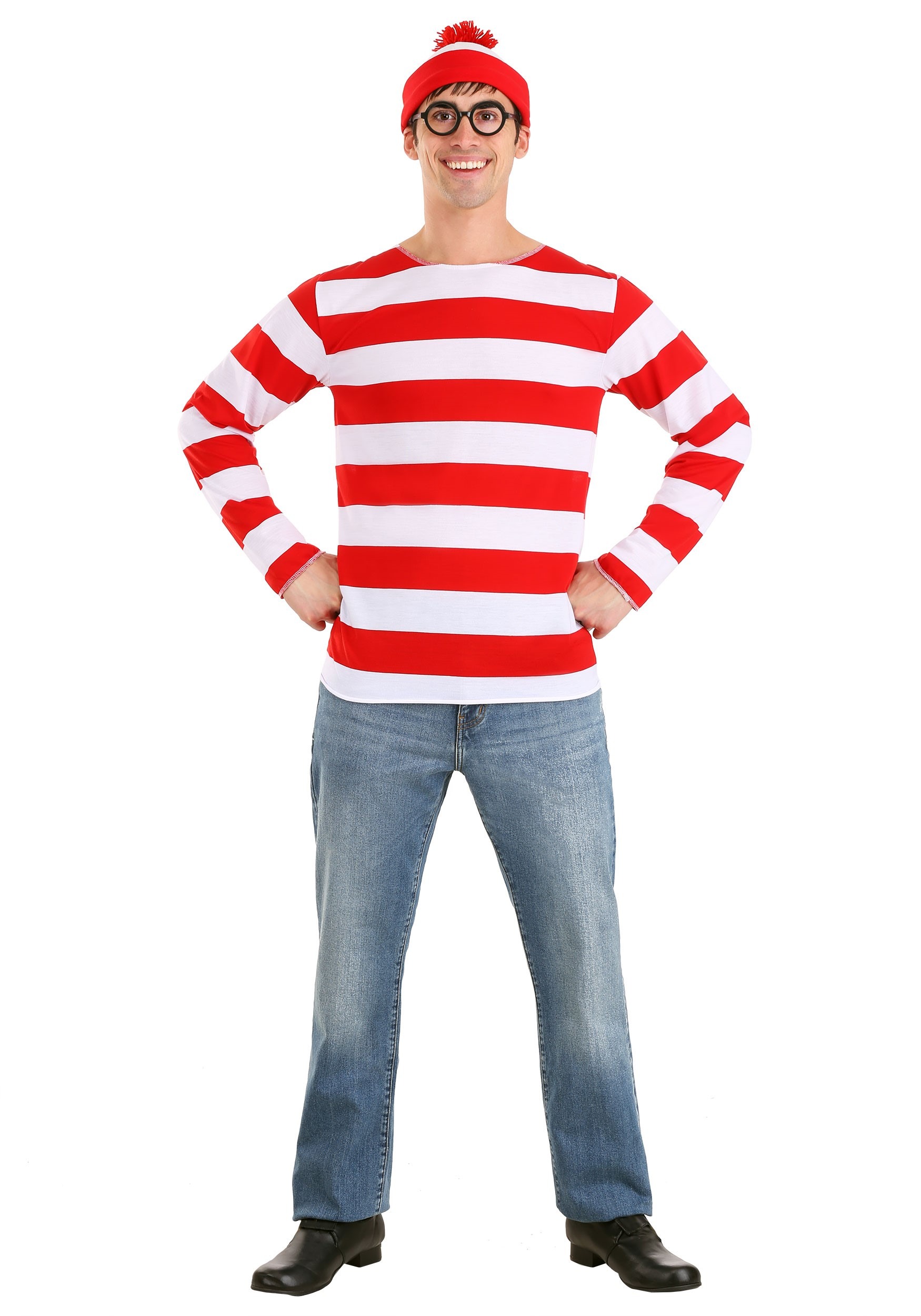 Where's Waldo Costume | Waldo Halloween Costume for Adults