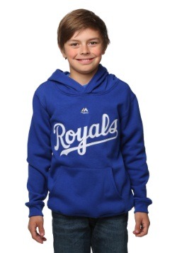 Kansas City Wordmark Twill Fleece Kids Hoodie