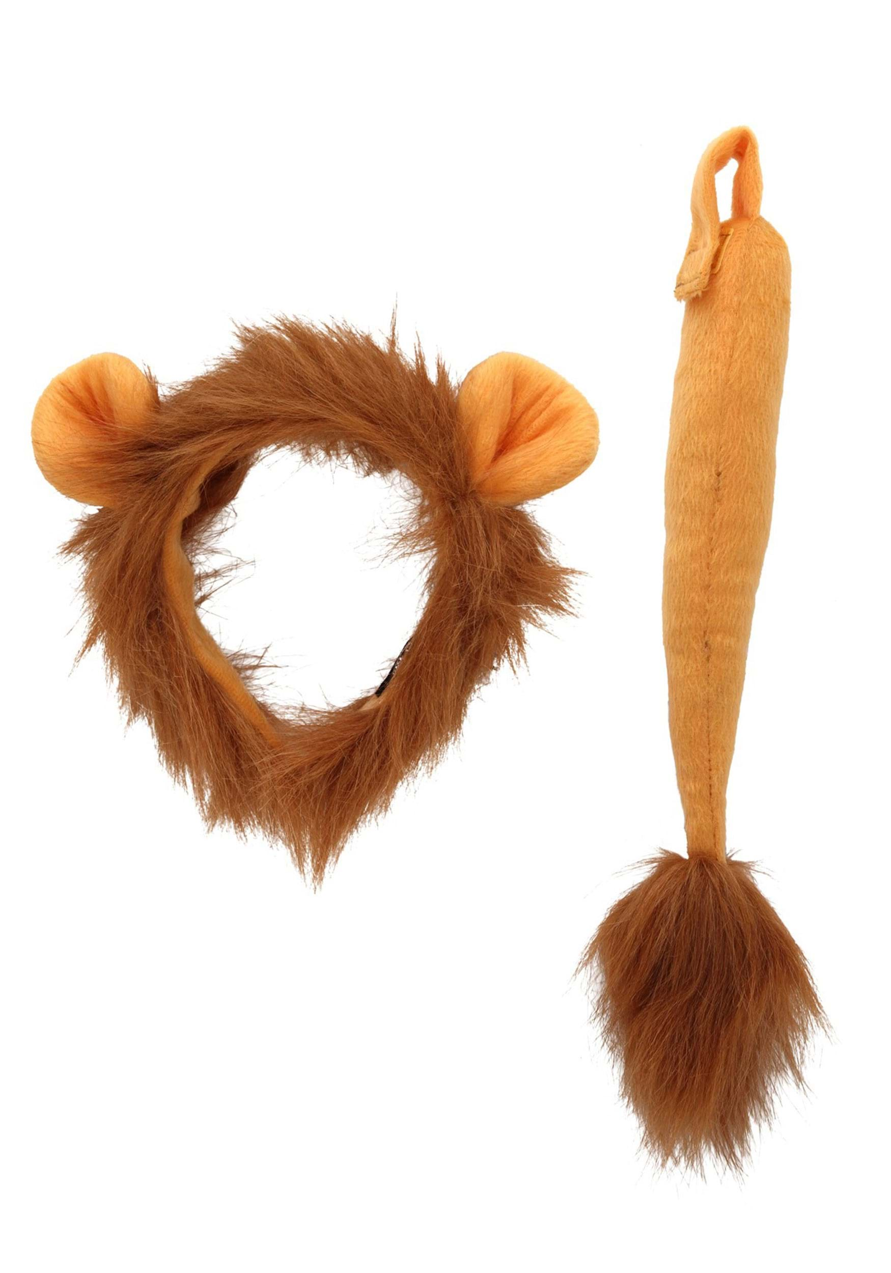 Lioness Tail And Ears Costume Kit , Animal Accessories