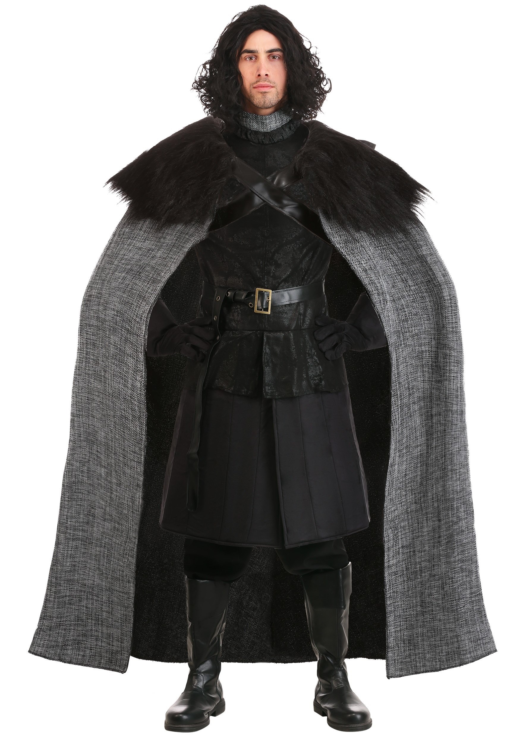 Dark Northern King Plus Size Costume for Men