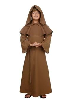 Brown Monk Chld Robe-1