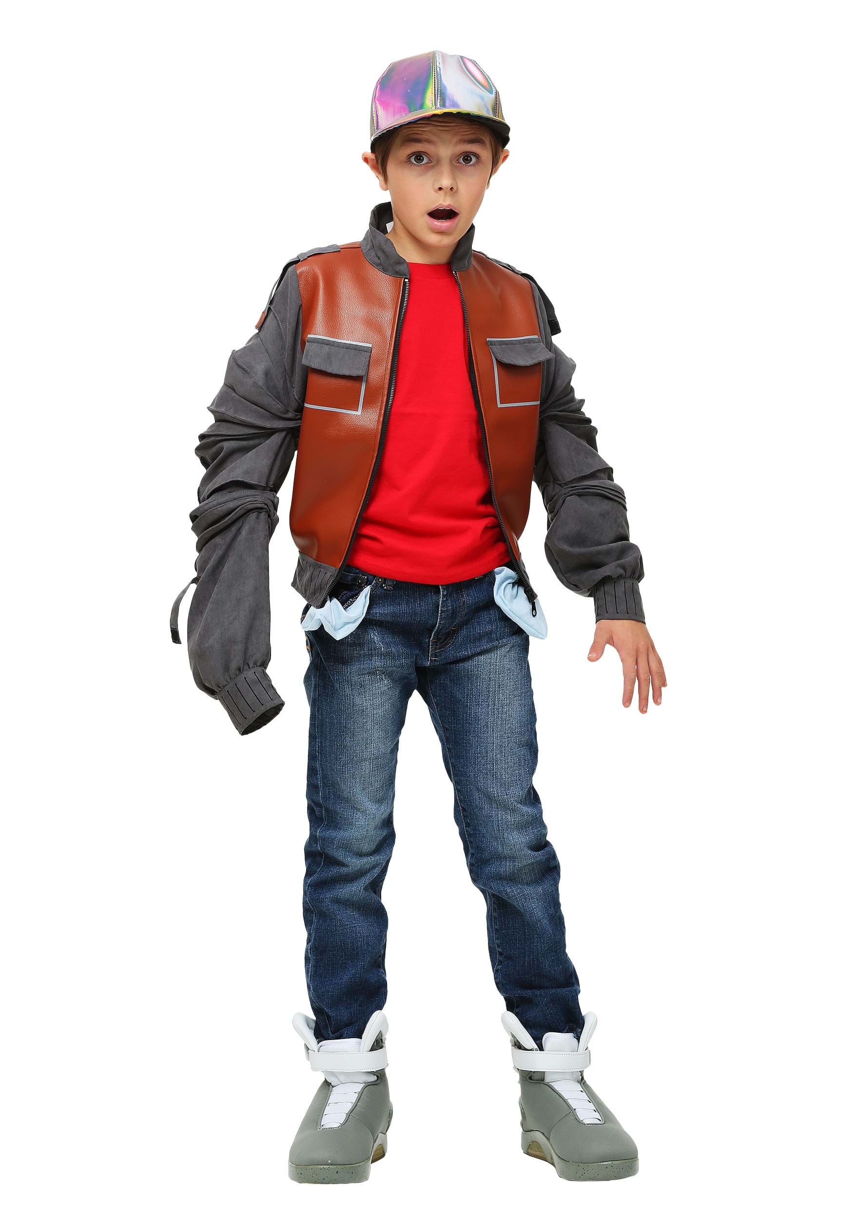 Marty McFly Costume Jacket for Kids from Back to the Future 2
