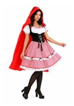 Womens Red Riding Hood Knee Length Dress Costume upd