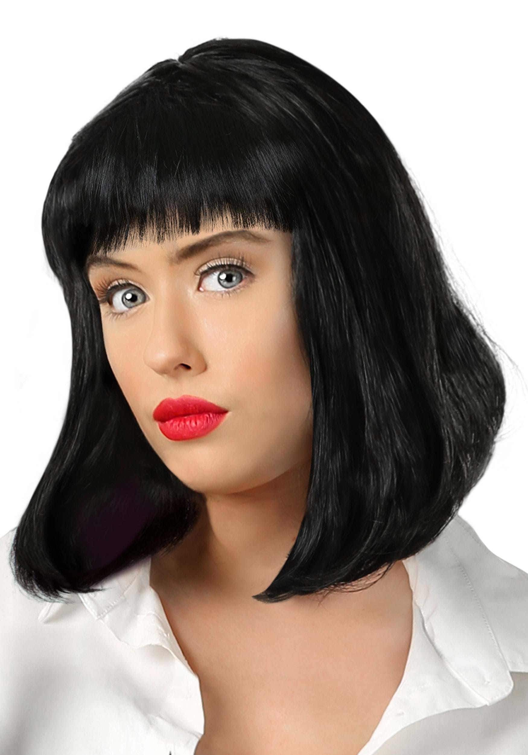 Pulp Fiction Mia Wallace Adult Wig