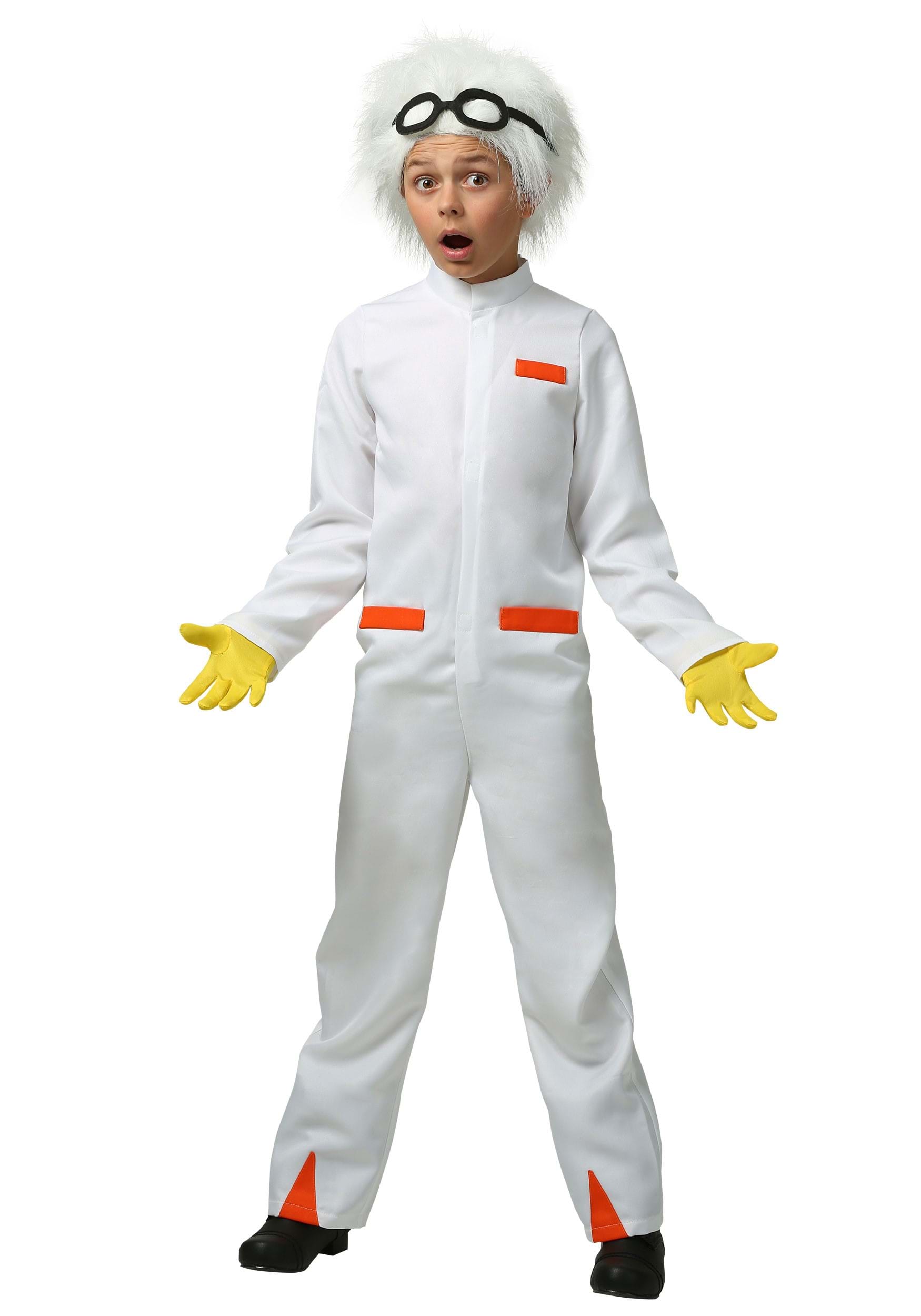 Kids Back to the Future Doc Brown Costume