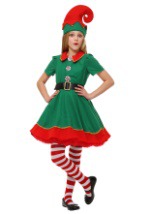 Girls Holiday Elf Costume