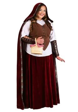 Deluxe Plus Size Red Riding Hood Costume