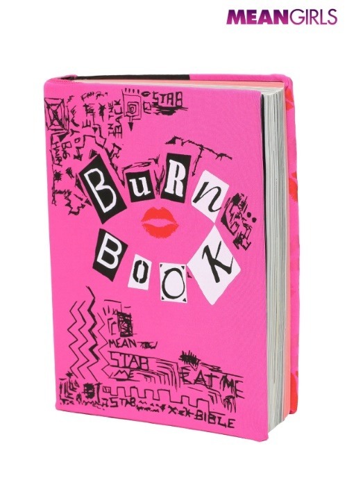 Burn Book Stretchy Mean Girls Book Cover