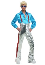 Mens Funky Disco Plus Size Costume Alt 2