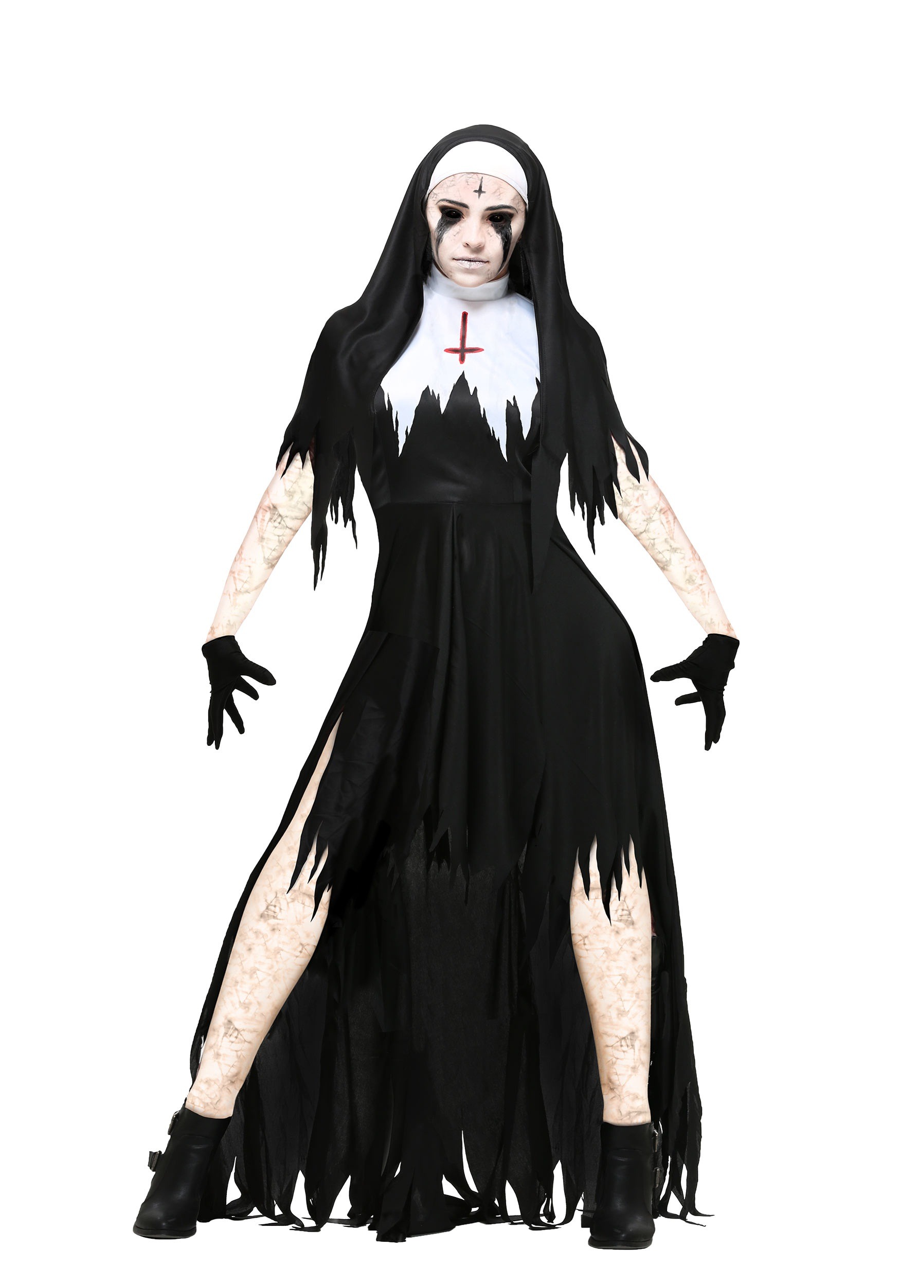 Dreadful Nun Women's Plus Size Costume