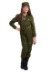 Girls Army Flightsuit Costume 2