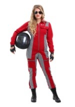 Plus Size Racer Jumpsuit