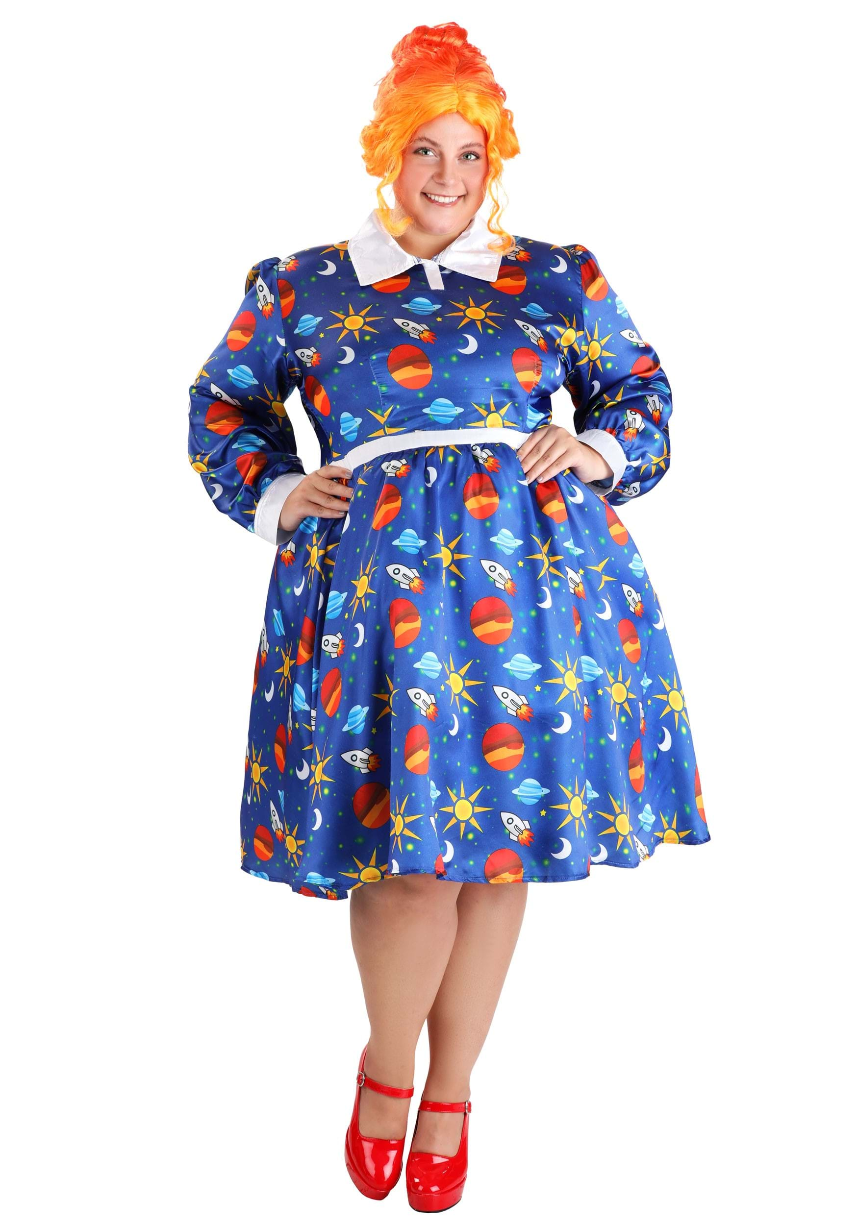 The Magic School Bus Miss Frizzle Plus Size Costume for Women