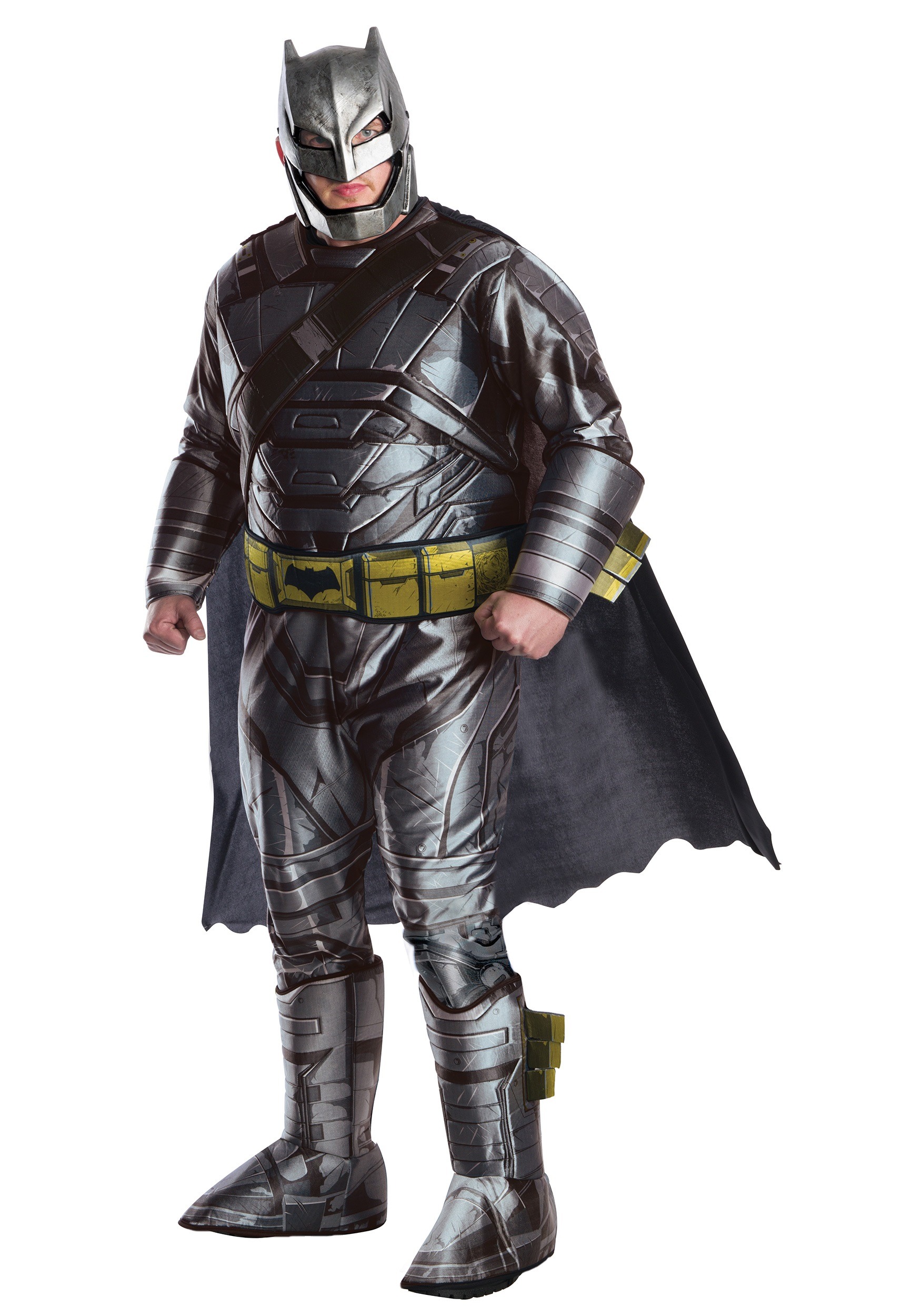 Plus Size Deluxe Armored Batman from Batman v Superman: Dawn of Justice Costume