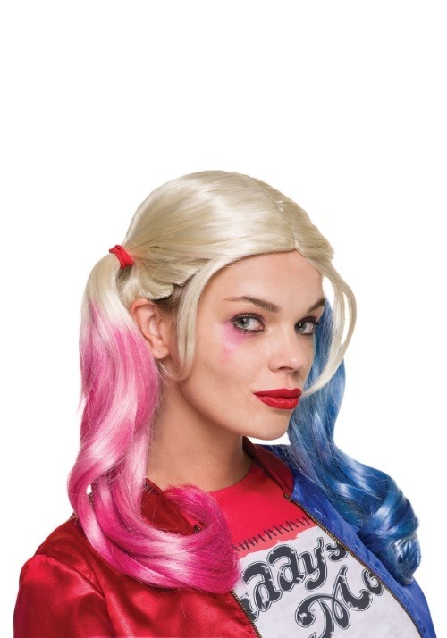 Suicide Squad Adult Harley Quinn Wig