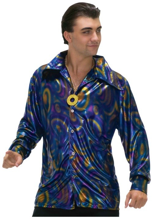 Dynamite Dude Disco Shirt Costume