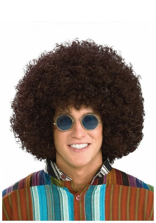 Retro Hippie Afro Wig